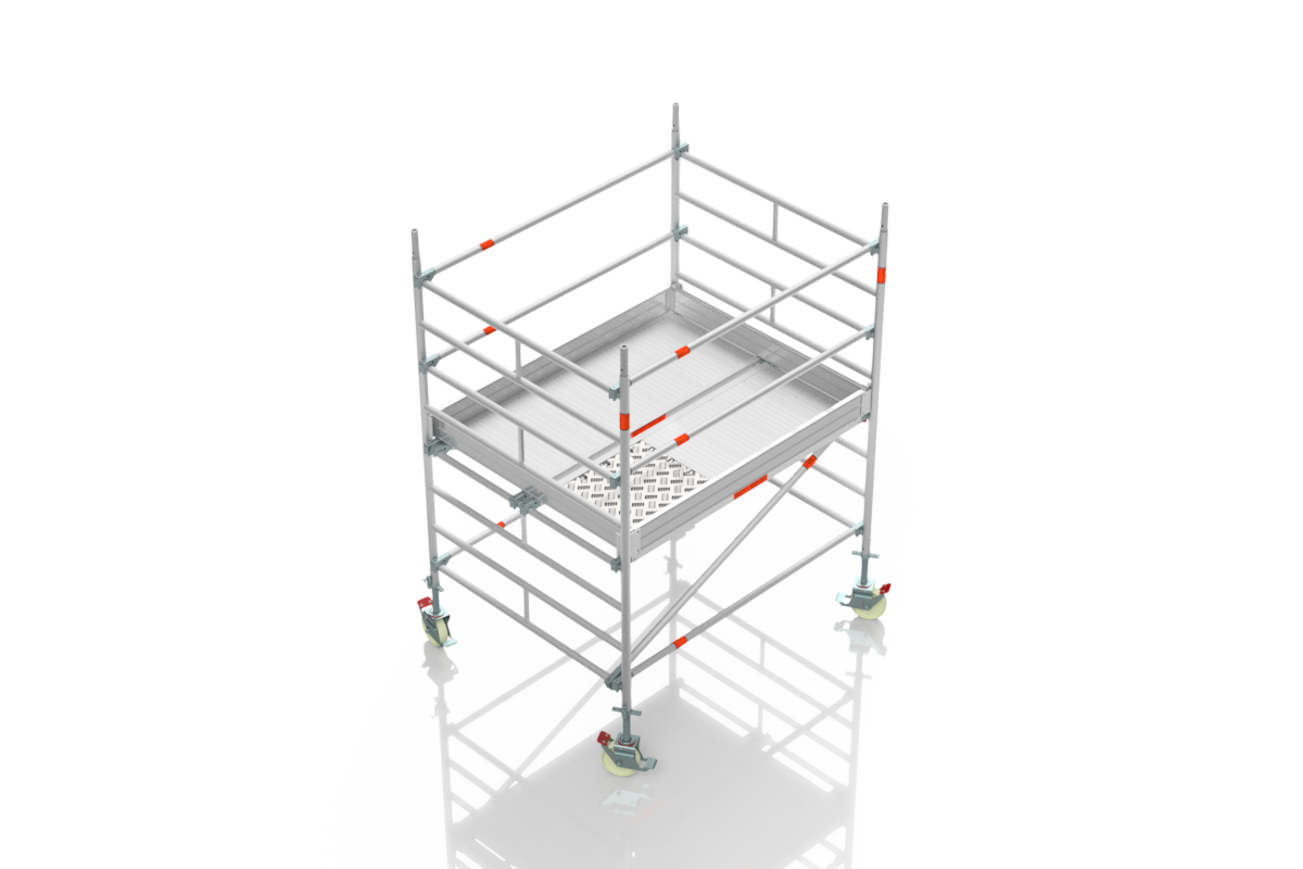 Rollgerüst AH 3,19 m | 1,80 m x 1,50 m