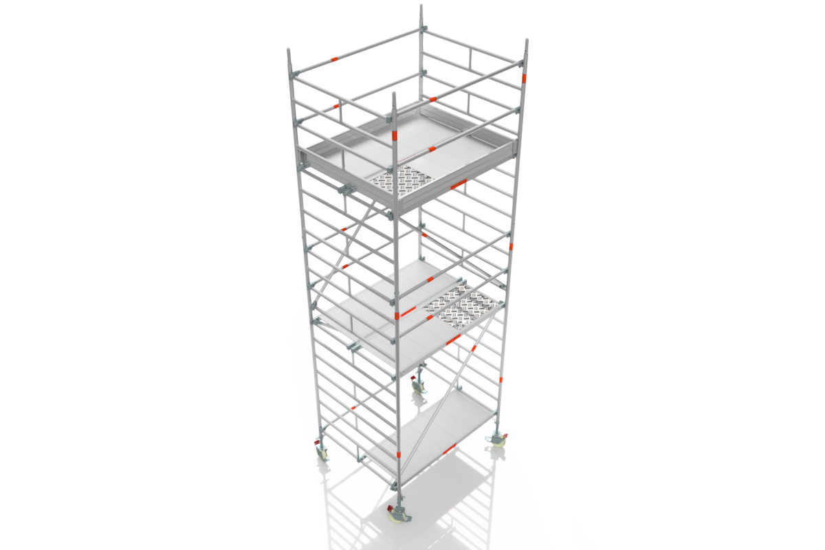 Rollgerüst AH 6,19 m | 1,80 m x 1,50 m