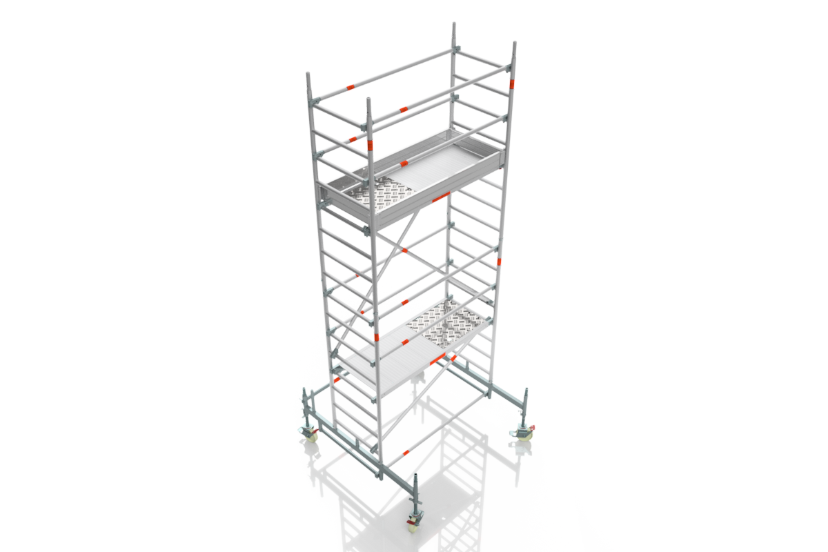 Rollgerüst AH 5,53 m | 1,80 m x 0,75 m